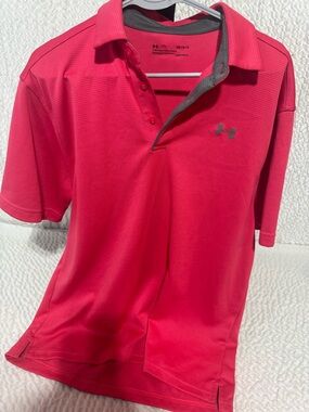 LG Hot Pink and Gray Athletic Top
